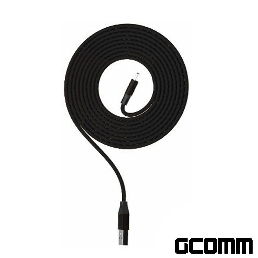 GCOMM MicroUSB 鋁合金 布紋編織 高速充電傳輸線 (1米)