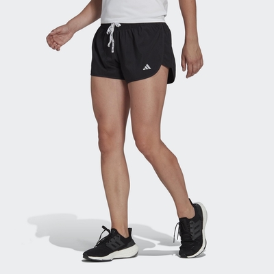 ADIDAS RUN IT SHORT 女運動短褲-黑-HM4291