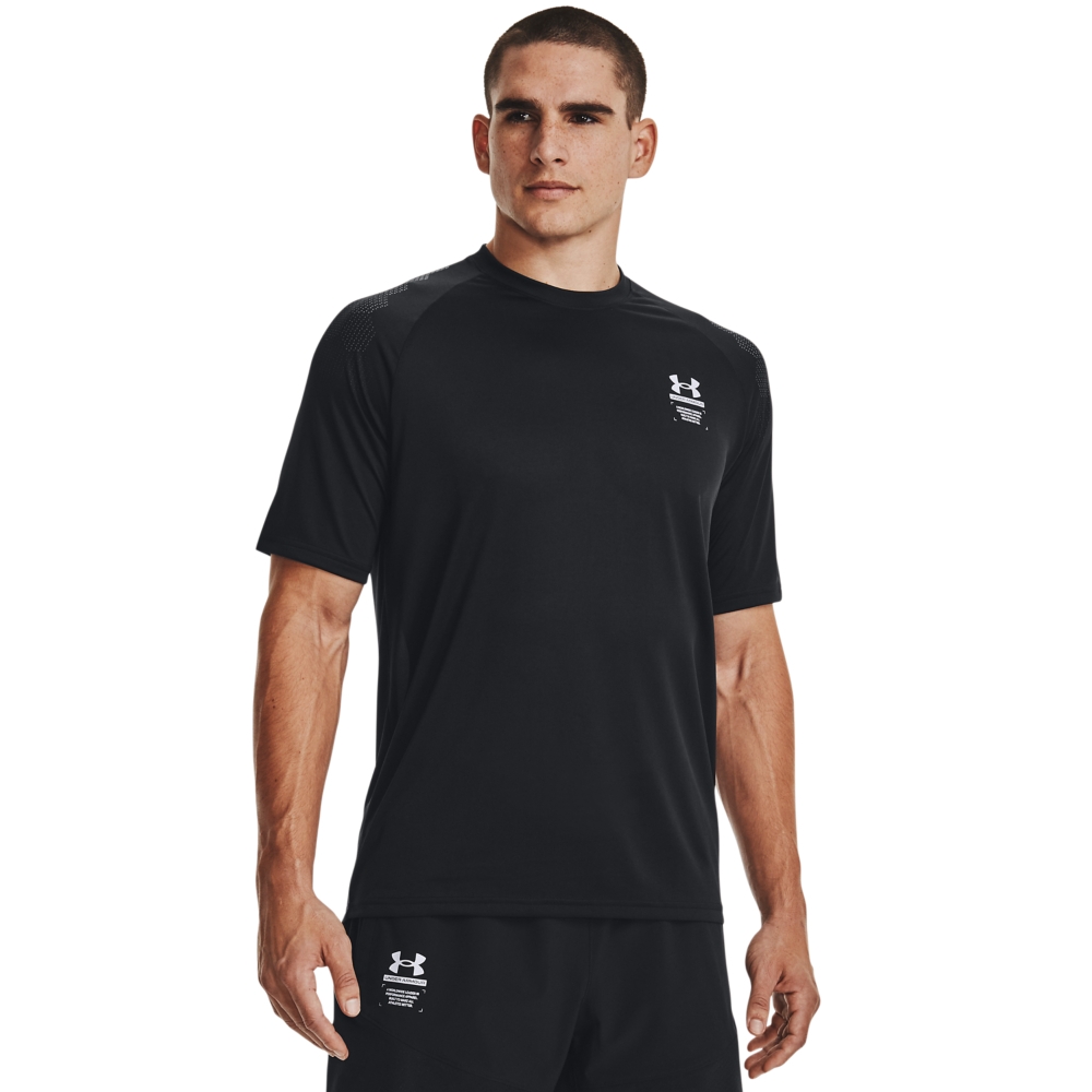 【UNDER ARMOUR】UA 男 ArmourPrint短T-Shirt-優惠商品