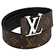 LV M9821U LV Initiales 經典花紋拼接牛皮寬版雙面皮帶(90CM) product thumbnail 1