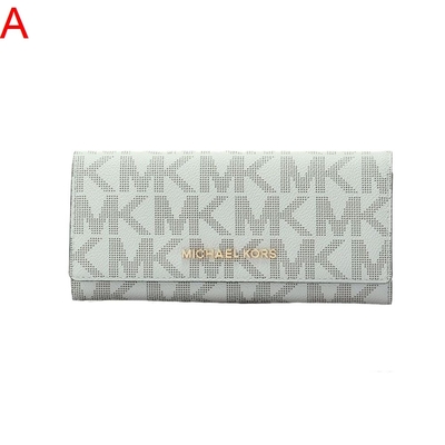 Michael Kors MK Logo 女性 女用 錢包 皮夾 長夾