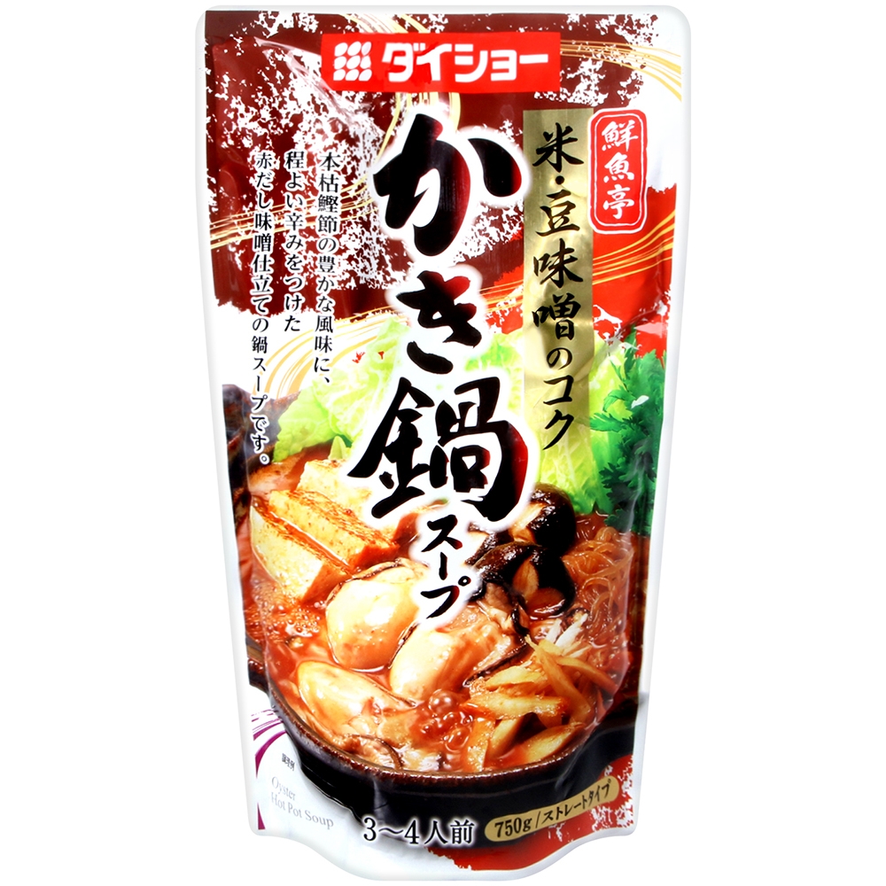 Ichibiki 鮮魚亭牡蠣鍋專用火鍋湯底 750g 湯底 湯塊 Yahoo奇摩購物中心