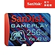 SanDisk GamePlay microSD 手機和掌上型遊戲記憶卡256GB(公司貨) product thumbnail 1