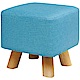綠活居 巴比漾彩皮革小椅凳/方凳(六色)-29x29x27cm免組 product thumbnail 7
