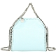 Stella McCartney Falabella Tiny 鍊帶兩用迷你包(霧藍色) product thumbnail 1