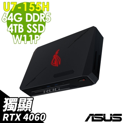 ASUS ROG NUC (Ultra 7-155H/64G/4TB SSD/RTX4060-8G/W11P)