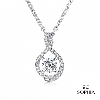 SOPHIA 蘇菲亞珠寶 - 蜜語 30分 GIA G/SI2 18 K金 鑽石項墜