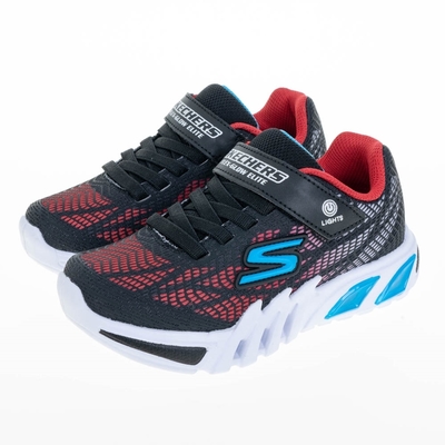 SKECHERS 男童系列 燈鞋 FLEX-GLOW ELITE - 400137LBKRB