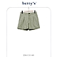 betty’s貝蒂思 腰鬆緊格紋壓褶短褲(共二色) product thumbnail 10