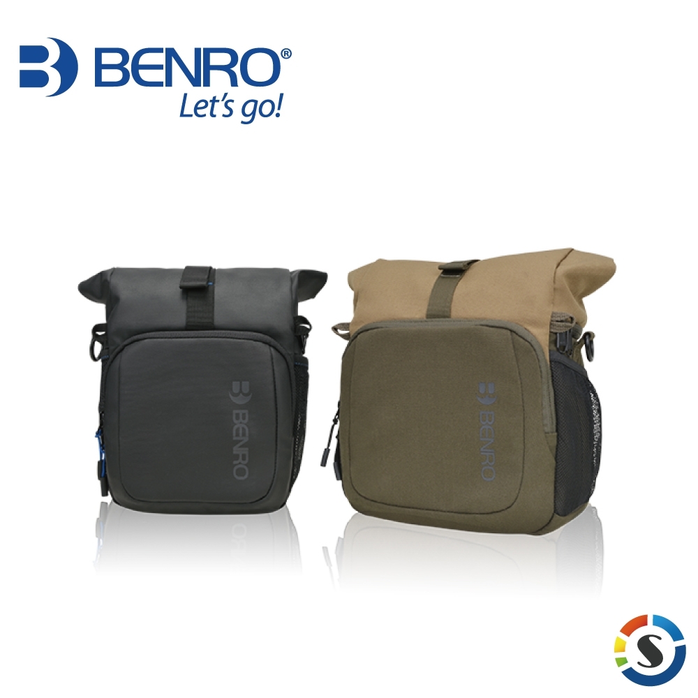 BENRO百諾 Incognito S10 微行者系列攝影單肩包(黑/卡其)