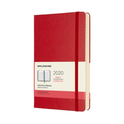 MOLESKINE 2020經典手帳日記12M(L型) -紅