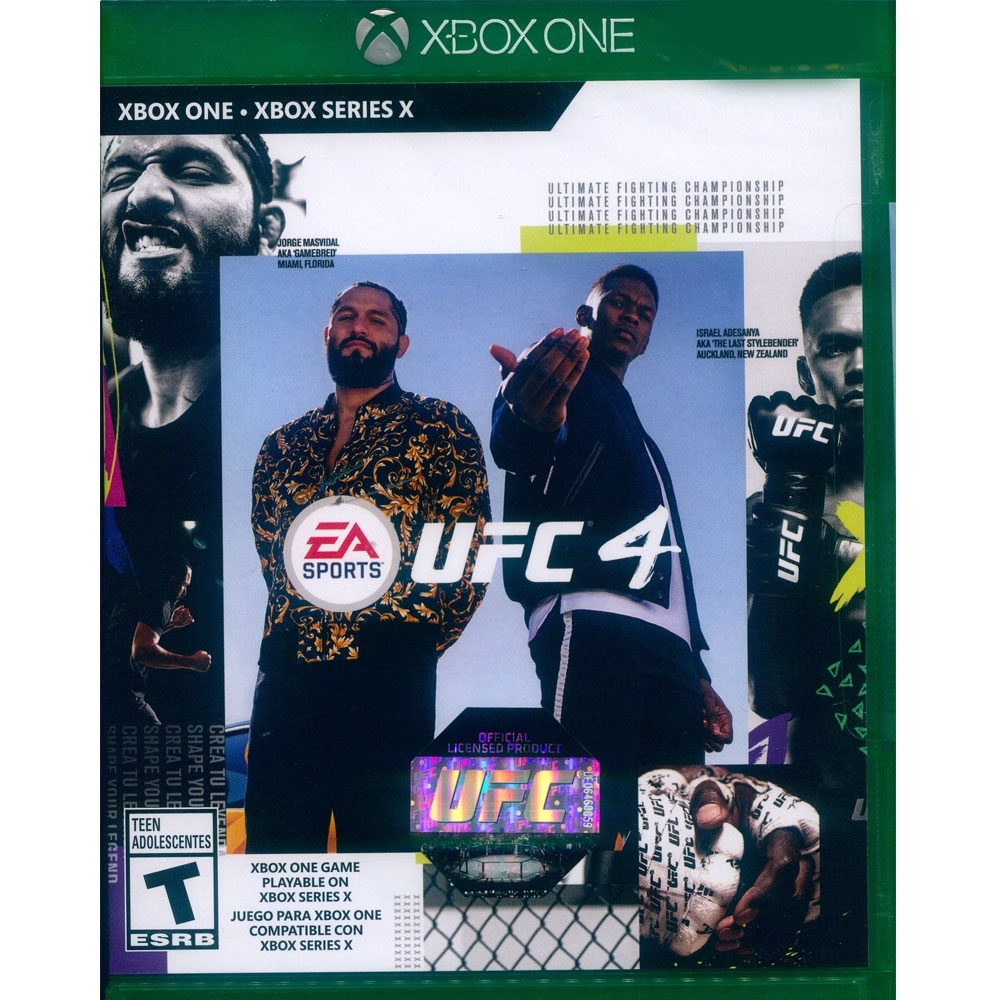 UFC 終極格鬥王者 4 EA SPORTS UFC 4 -  XBOX ONE 中英文美版