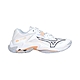 MIZUNO WAVE LIGHTNING Z8 女排球鞋- 美津濃 訓練 V1GC240035 白橘黑 product thumbnail 1