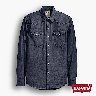 Levis 牛仔襯衫 男裝 V形雙口袋 原色丹寧 White Oak布廠