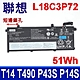 LENOVO L18C3P72 電池 ThinkPad P14S P43S T14 Gen 1 T14 Gen 2 T490 L18C3P71 L18C3P73 L18L3P71 L18M3P73 product thumbnail 1
