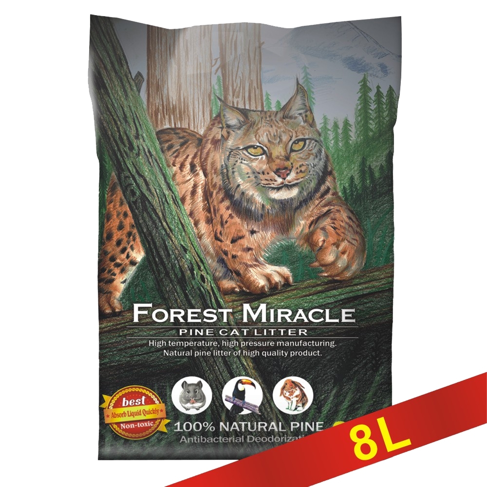 Forest Miracle森林奇跡│天然松木砂 8L約5KG 不含甲醛 SGS認證