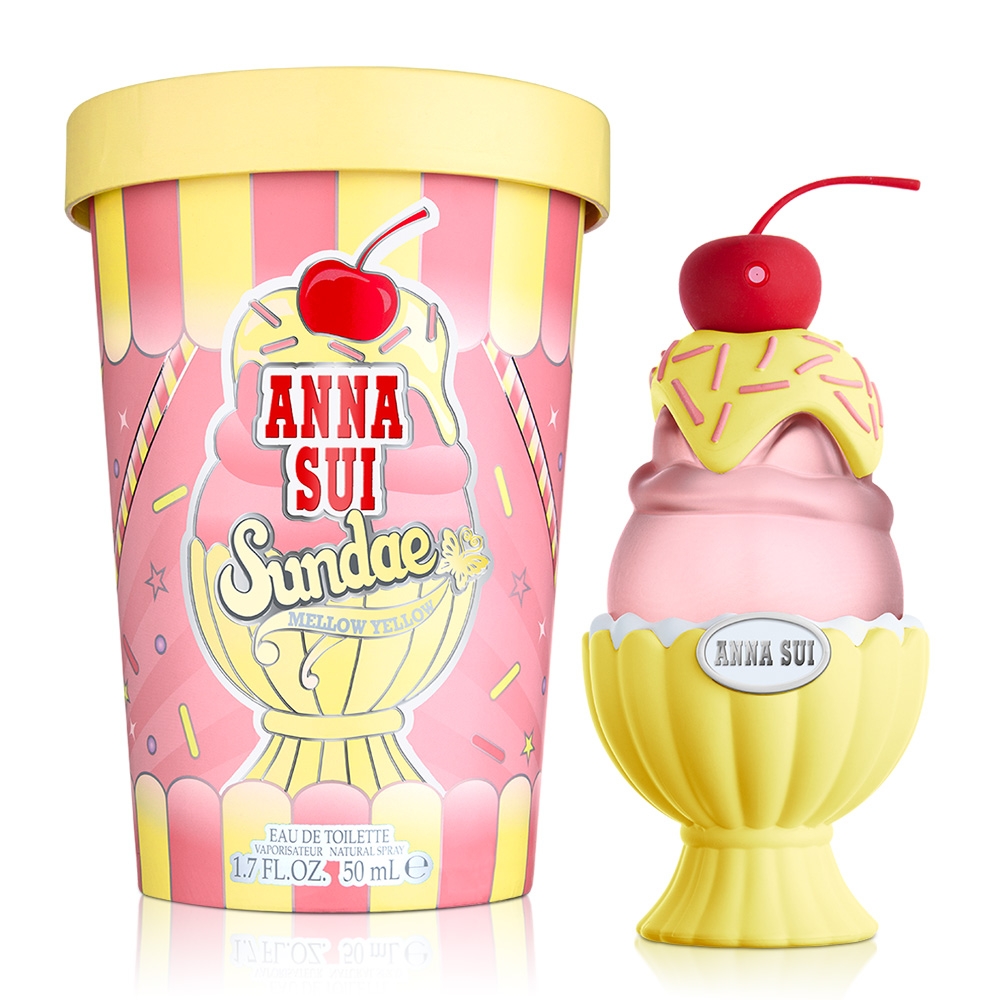 ANNA SUI 果漾聖代女性淡香水-樂夏百香50ml-原廠公司貨