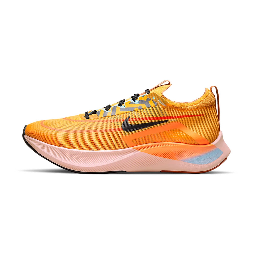 Nike Zoom Fly 4 男鞋橘色黃色運動休閒緩震透氣慢跑鞋DO2421-739