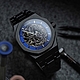 FIBER 法柏 競速先鋒系列 骨雕鏤空機械腕錶-黑鋼藍 FB8017-2-02 product thumbnail 1