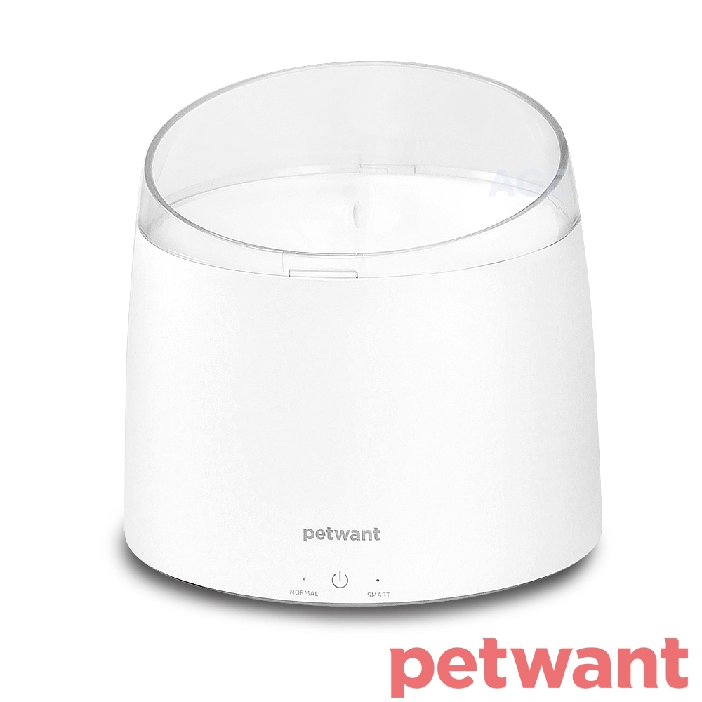 PETWANT渦流循環寵物活水機 W2-UV-TW(紫外線全配版)-白色