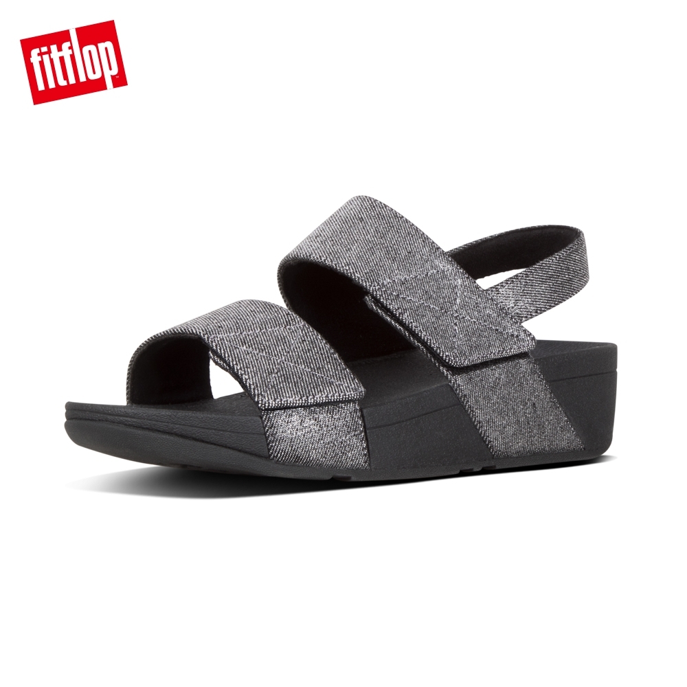 FitFlop MINA DENIM BACK STRAP SANDALS 靚黑色