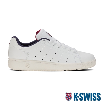 K-SWISS Classic PF時尚運動鞋-男-白/藍/紅