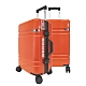 (4/30一日價)【FILA】29吋簡約時尚碳纖維飾紋系列鋁框行李箱-限量橘 product thumbnail 1