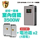 【日本KOTSURU】8馬赫 3500W 6度電(電池箱x2) 家用光伏儲能系統 逆控一體機 容量可擴充 ※施工另計，現場估價 product thumbnail 1