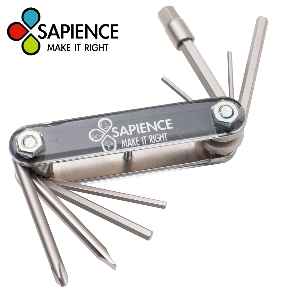 SAPIENCE 超值型多功能隨身9in1工具組(DT-031) -快速到貨