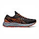 Asics GEL-Excite Trail [1011B194-001] 男 慢跑鞋 運動 路跑 透氣 支撐 黑橘 product thumbnail 1