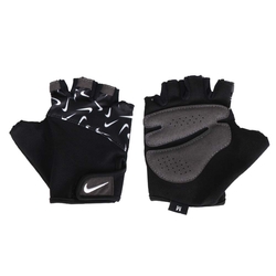NIKE 女子健力手套-一雙入 訓練 N0002556091MD 黑白