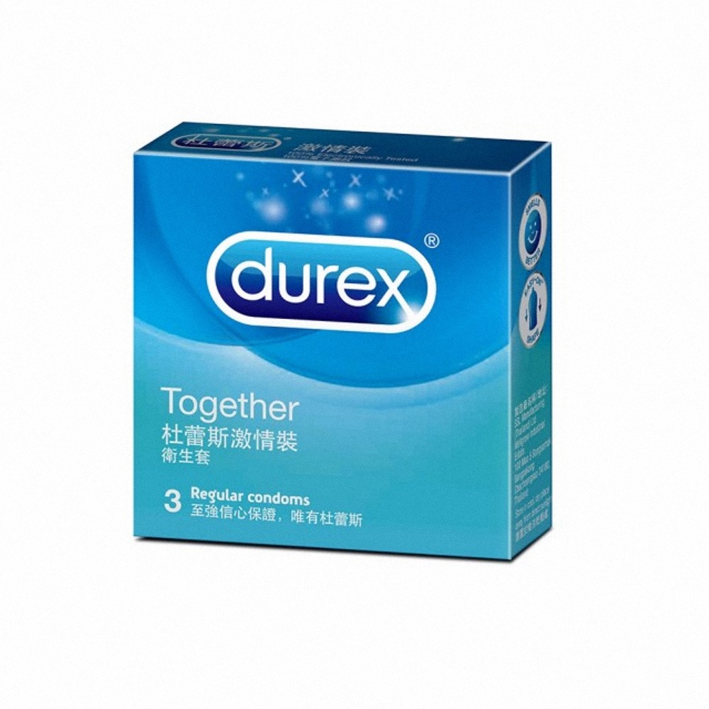 Durex杜蕾斯-激情型 保險套(3入)