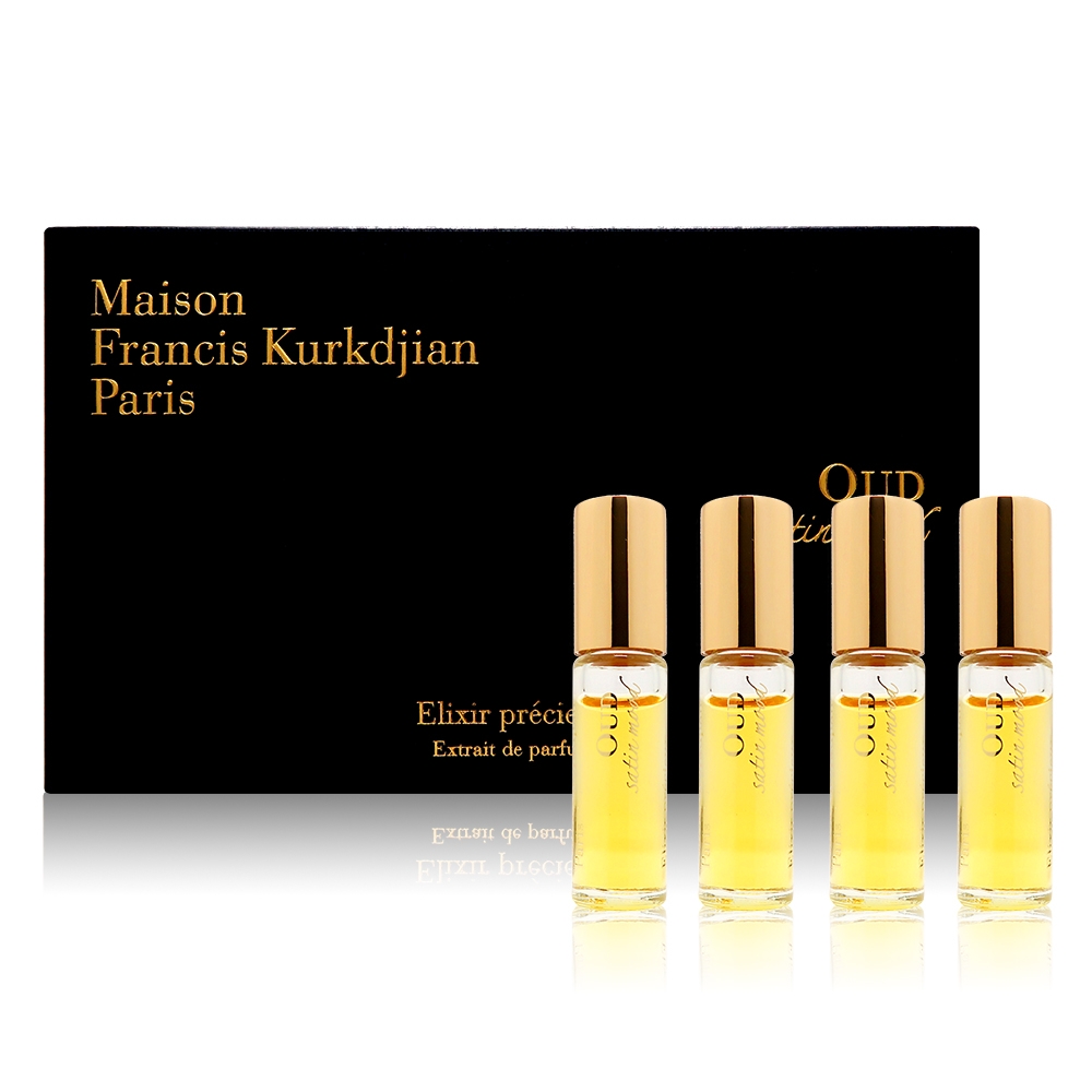 Maison Francis Kurkdjian MFK Oud Satin Mood 絲緞情懷香精 EXTRAIT 4ml x 4 禮盒組 (平行輸入)