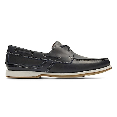 Clarks Fulmen Row 男 帆船鞋 藍