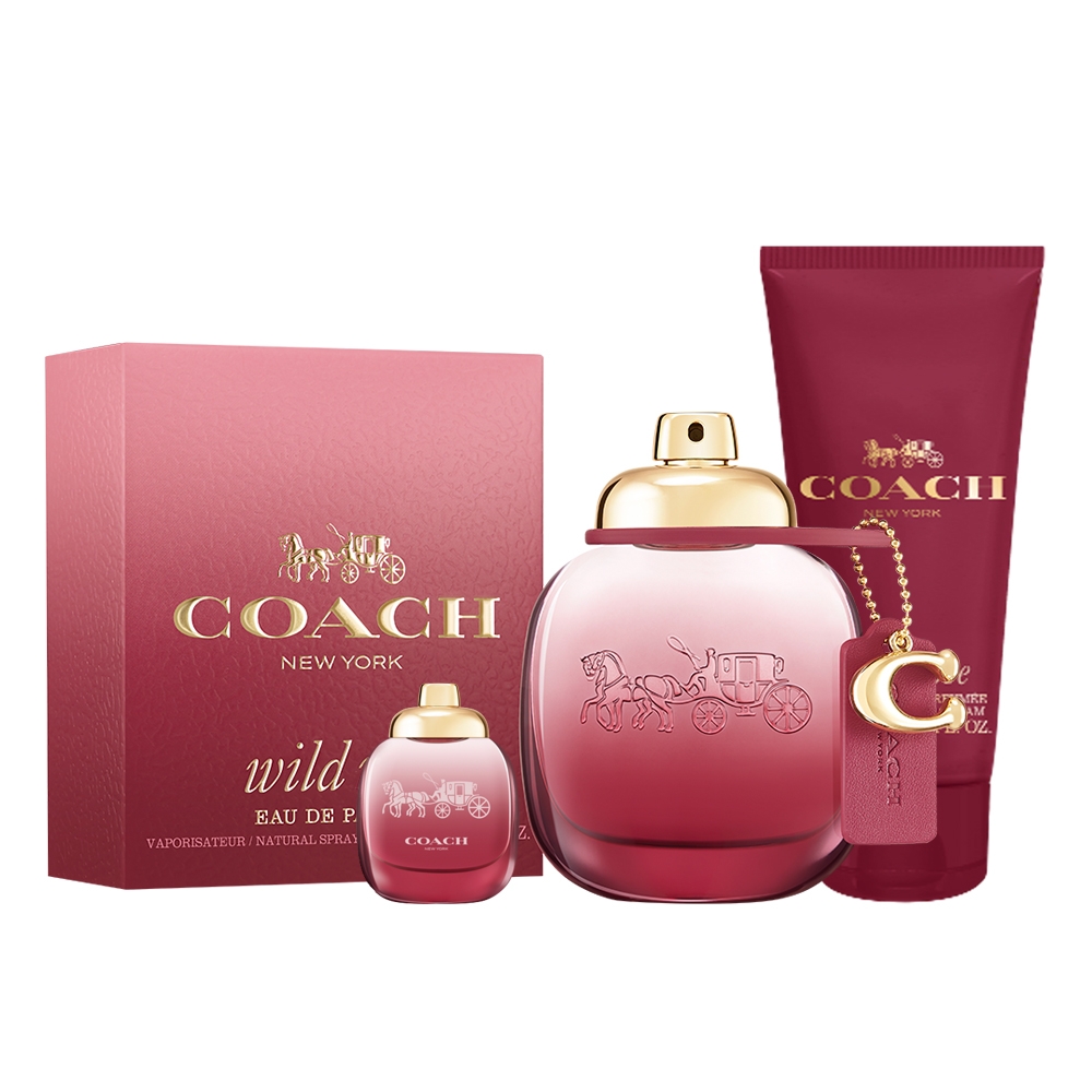 COACH曠野玫瑰淡香精50ml(贈COACH隨機護手霜100ml+小香乙瓶)