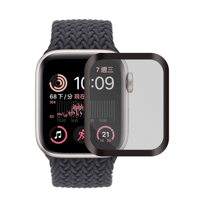 Metal-Slim Apple Watch SE (2022) 40mm 3D全膠滿版保護貼