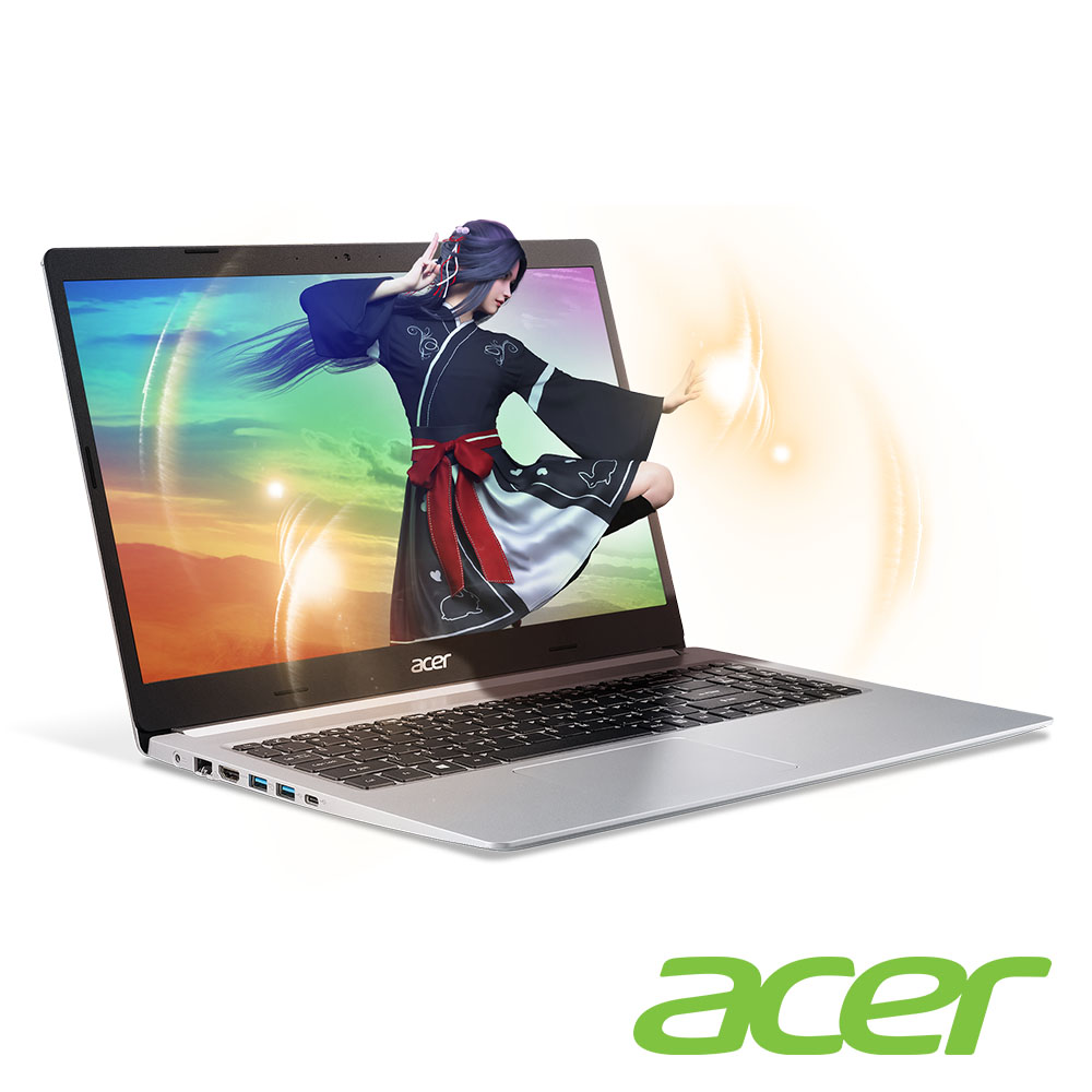 Acer A515-55G-5797 15吋筆電(i5-1035G1/MX350/4G/512G SSD/Aspire 5/銀)Acer Aspire 系列