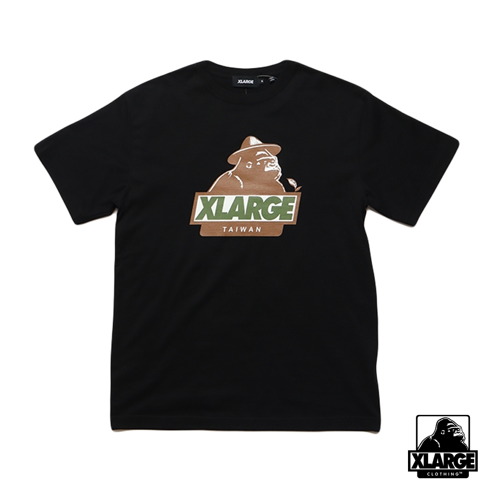 XLARGE S/S TEE TEAPLANTER OG台灣限定茶農短T-黑