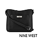 NINE WEST HARMON 復古金屬鎖頭斜背包-黑色(537013) product thumbnail 1