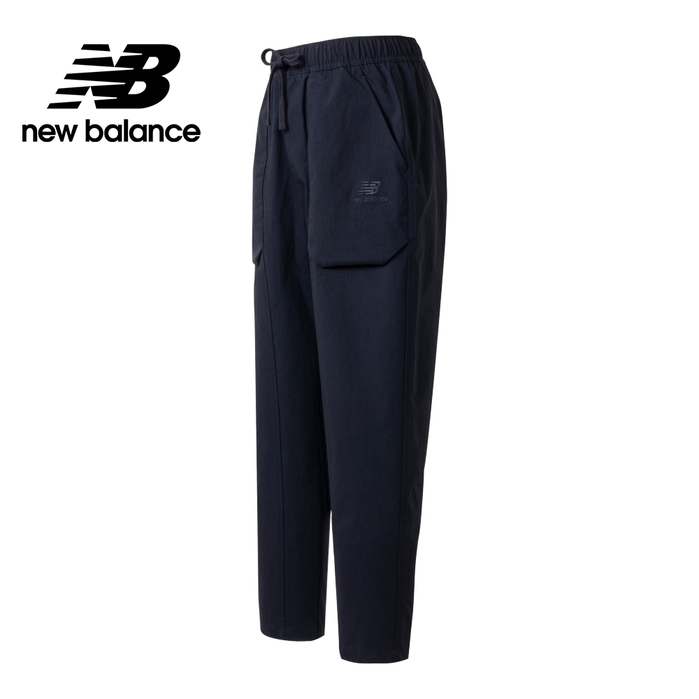 [New Balance]SDS鬆緊抽繩工裝長褲_男性_黑色_AMP33361BK