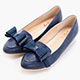 DN 舒適滿分 特殊壓紋內增高樂福鞋-藍 product thumbnail 1