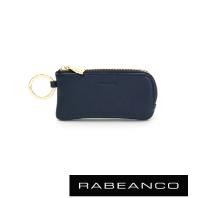 RABEANCO 迷時尚系列鑰匙零錢包 深藍