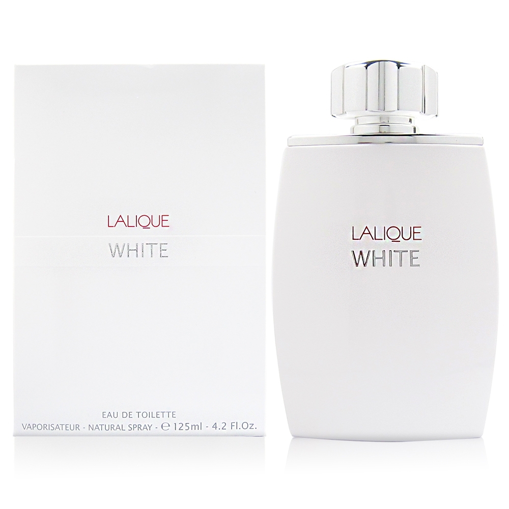 LALIQUE 萊儷 White 白光時尚男性淡香水 125ml