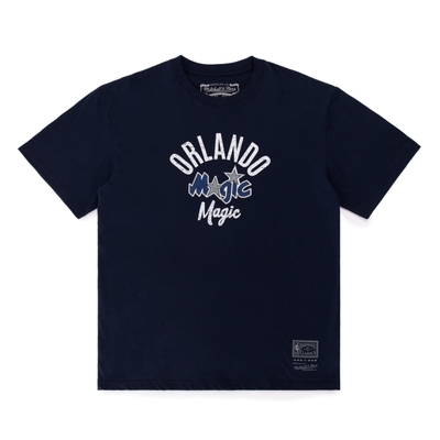 Mitchell & Ness 短袖 Magic 海軍藍 白 短T NBA 復古 奧蘭多 魔術 MNTS007OMBL