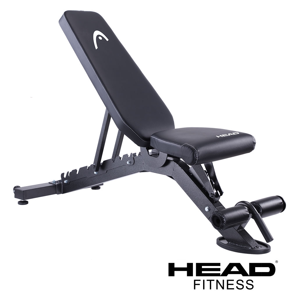 HEAD 可調式多功能重訓椅-HA399 臥推床 仰臥起坐板