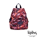 Kipling 手繪度假夕陽日光拉鍊掀蓋後背包-CITY PACK MINI product thumbnail 1