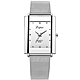 Watch-123 黑白配長方形簡約時尚情侶手錶 product thumbnail 3