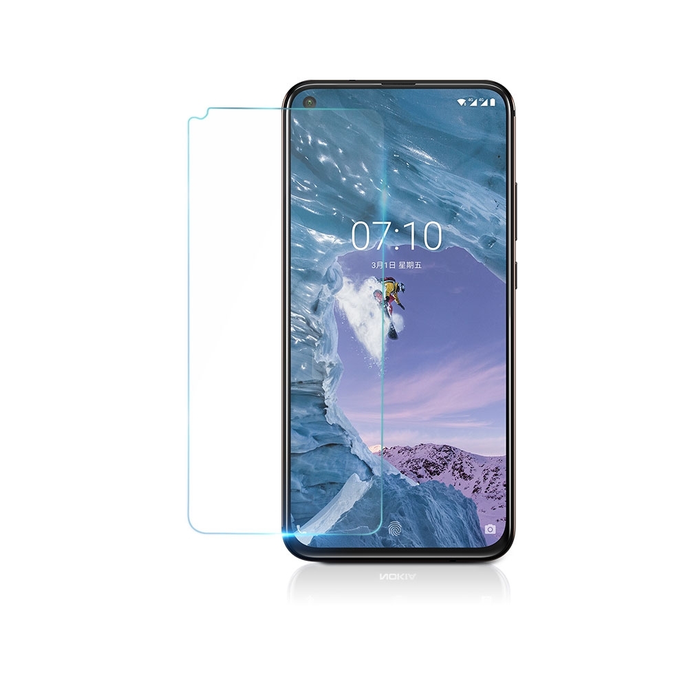【鐵鈽釤鋼化膜】NOKIA 7.2高清透玻璃保護貼
