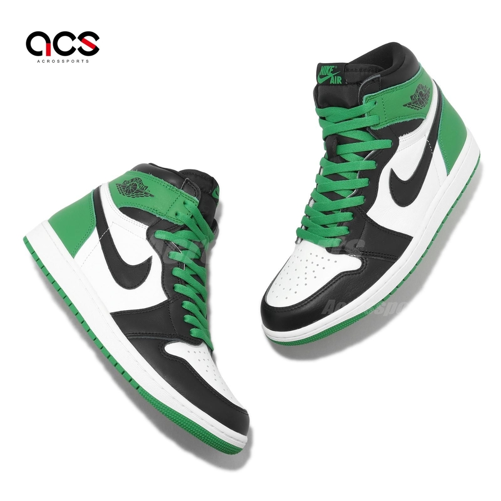 Nike Air Jordan 1 Retro High OG Lucky Green 黑綠男鞋AJ1 DZ5485-031