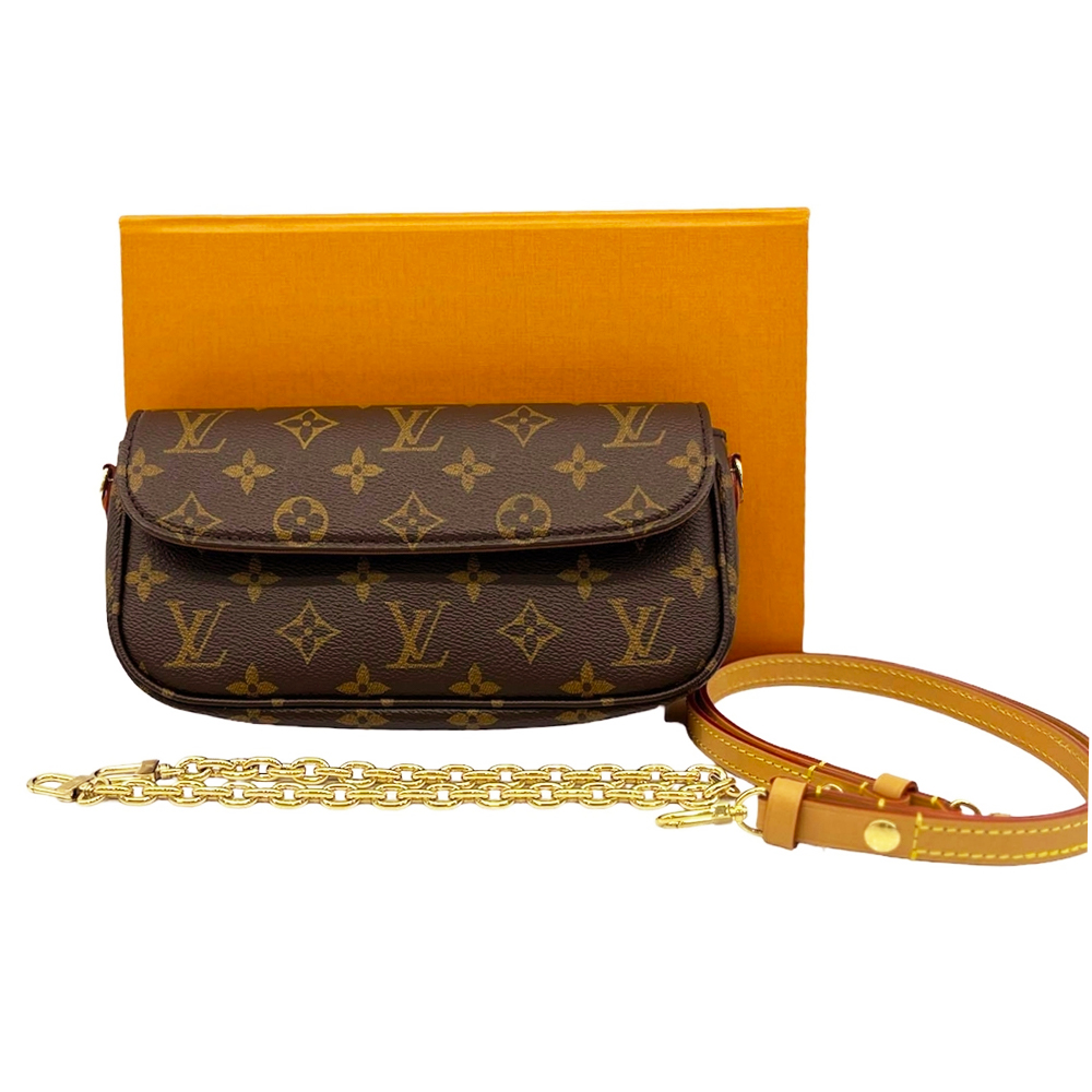 M81911 Louis Vuitton Monogram Wallet On Chain Ivy Bag